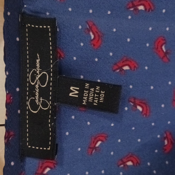 Jessica Simpson mini skirt romper - lightweight navy blue w red heels - Med - Picture 2 of 10